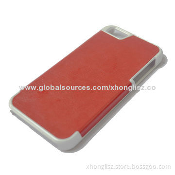 Synthetic leather case, available for iPhone 5/5S